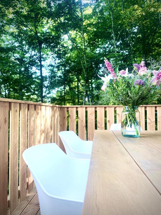 A- Frame Huisje Ardennen Durbuy Dış mekan fotoğraf