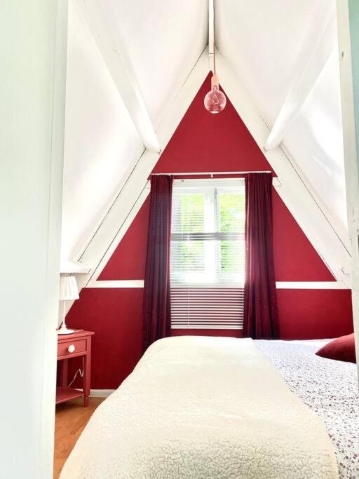 A- Frame Huisje Ardennen Durbuy Dış mekan fotoğraf