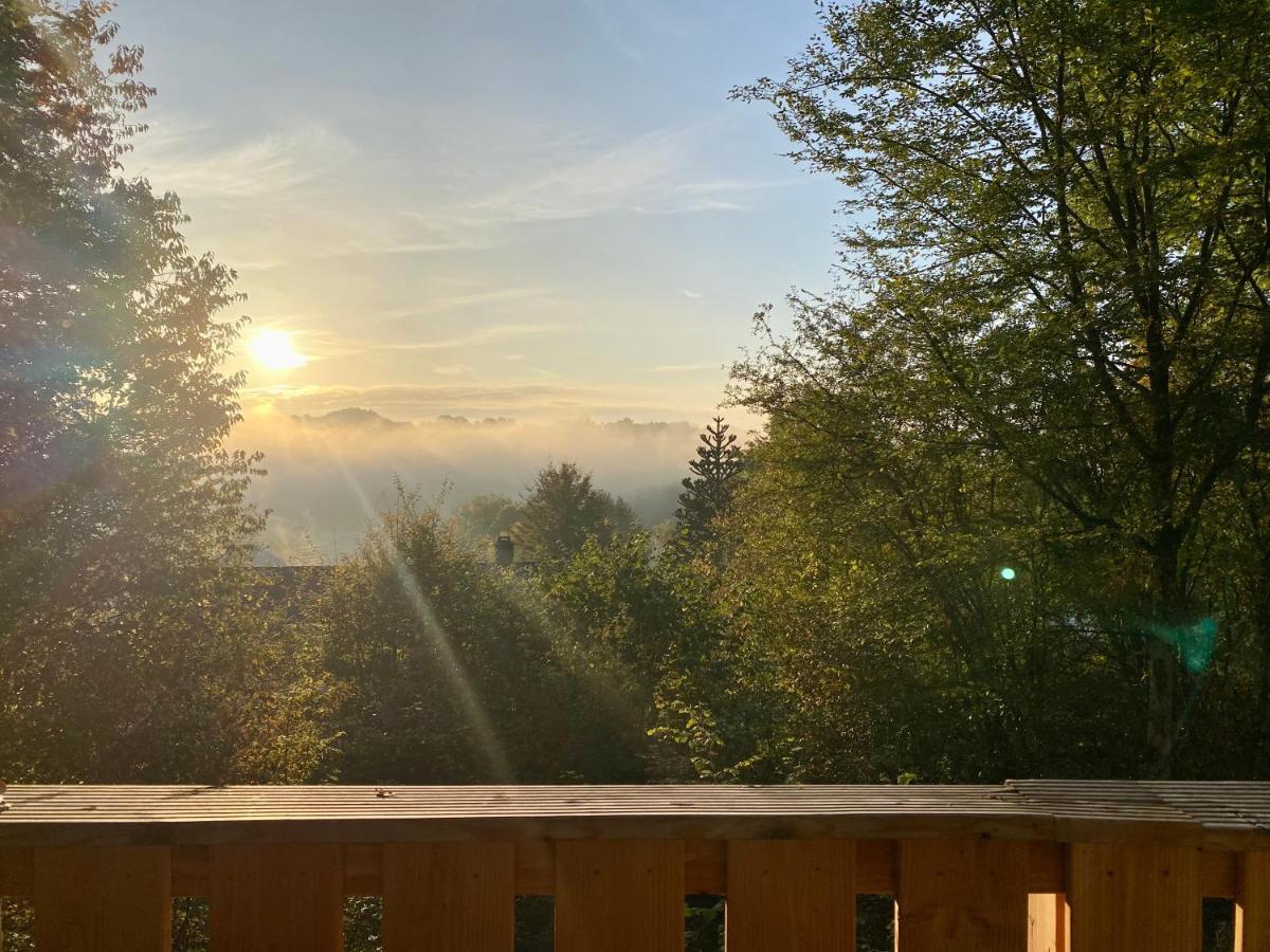 A- Frame Huisje Ardennen Durbuy Dış mekan fotoğraf